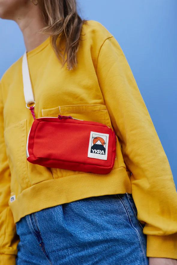 YKRA Travel Case Umhängetasche unisex orange